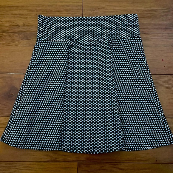 Black and white polka dot skater skirt, size Medium AVAILABLE UNTIL JULY 15 - Picture 1 of 1